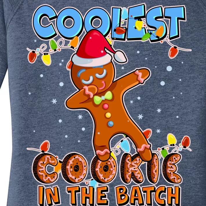 Coolest Cookie In The Batch Women's Perfect Tri Tunic Long Sleeve Shirt