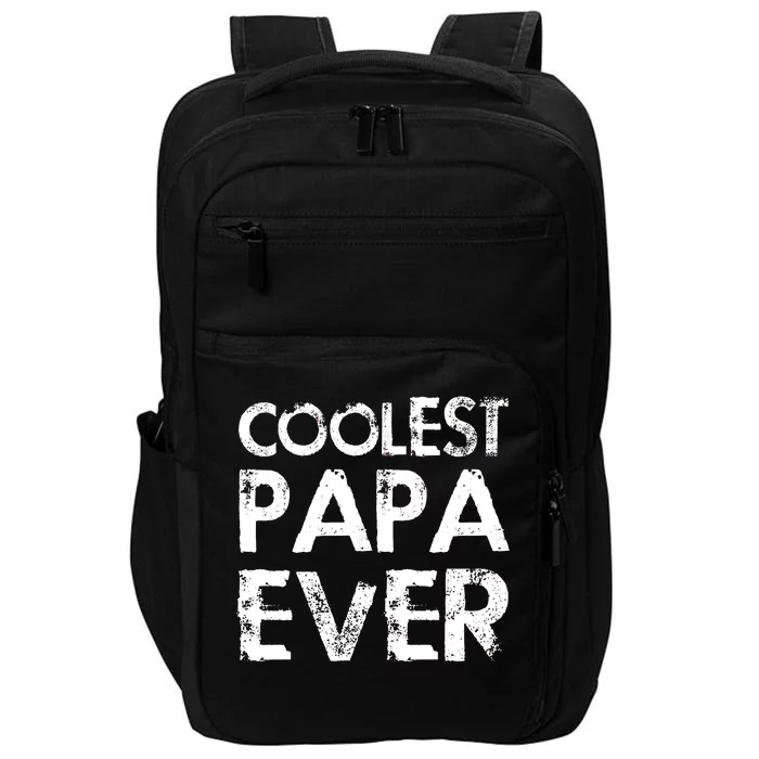 Coolest Papa Ever Impact Tech Backpack