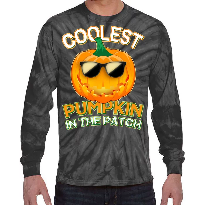 Coolest Pumpkin In The Patch Tie-Dye Long Sleeve Shirt