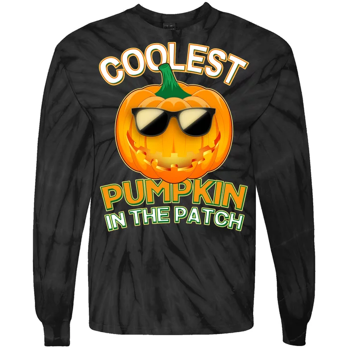 Coolest Pumpkin In The Patch Tie-Dye Long Sleeve Shirt