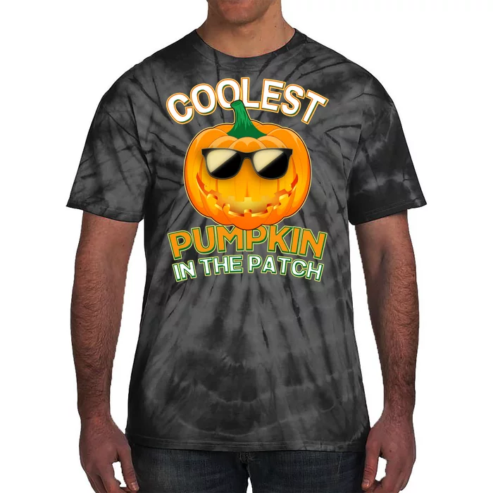 Coolest Pumpkin In The Patch Tie-Dye T-Shirt