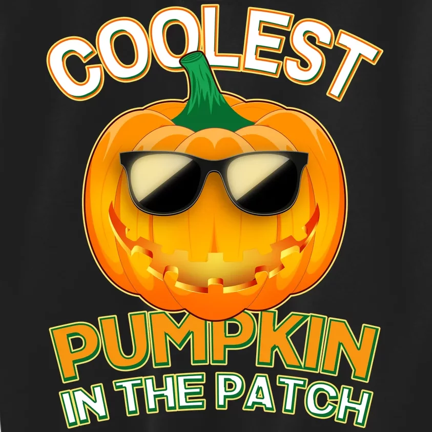 Coolest Pumpkin In The Patch Kids Sweatshirt