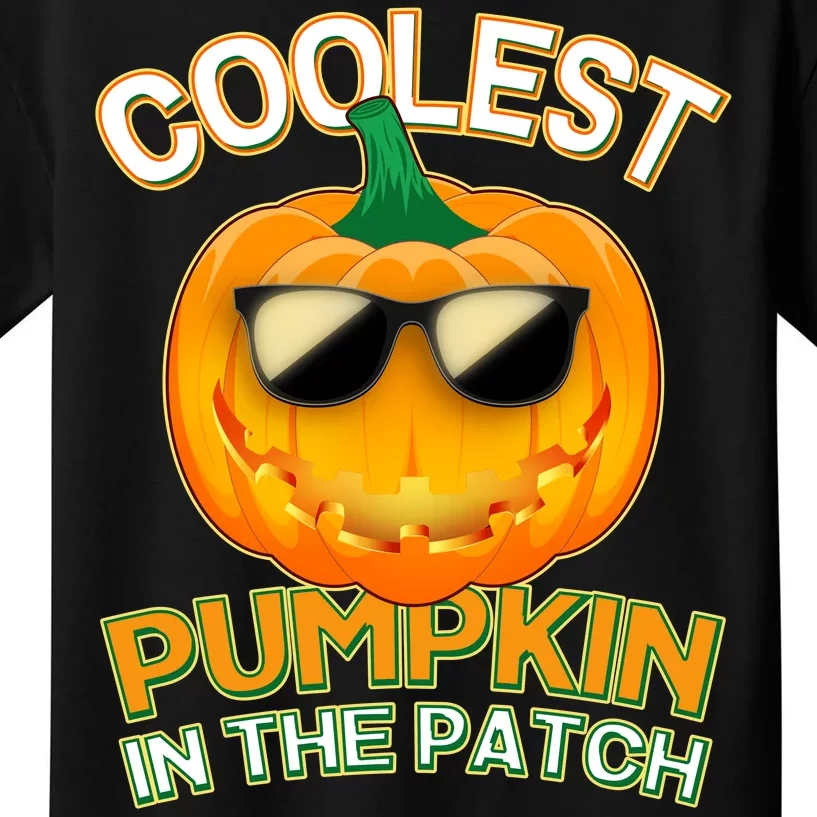 Coolest Pumpkin In The Patch Kids T-Shirt