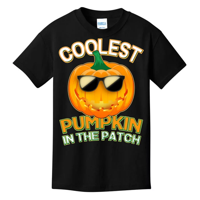 Coolest Pumpkin In The Patch Kids T-Shirt