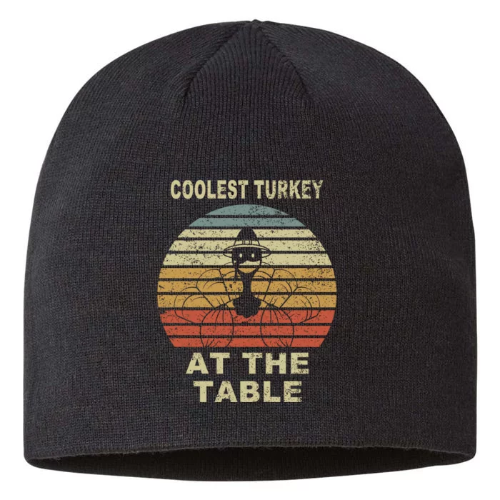 Coolest Turkey At The Table Vintage 8 1/2in Sustainable Knit Beanie