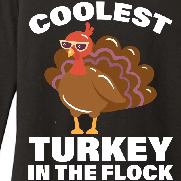 Coolest Turkey In The Flock Womens CVC Long Sleeve Shirt