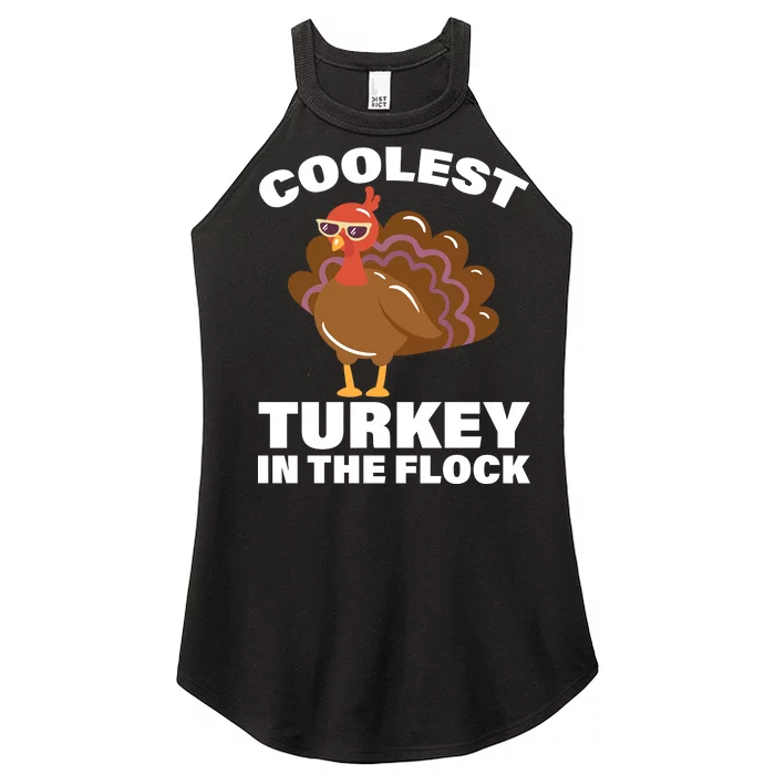 Coolest Turkey In The Flock Women’s Perfect Tri Rocker Tank