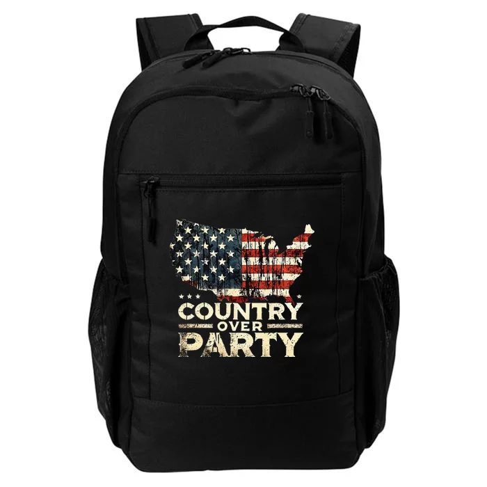 Country Over Party Democracy Matters Daily Commute Backpack