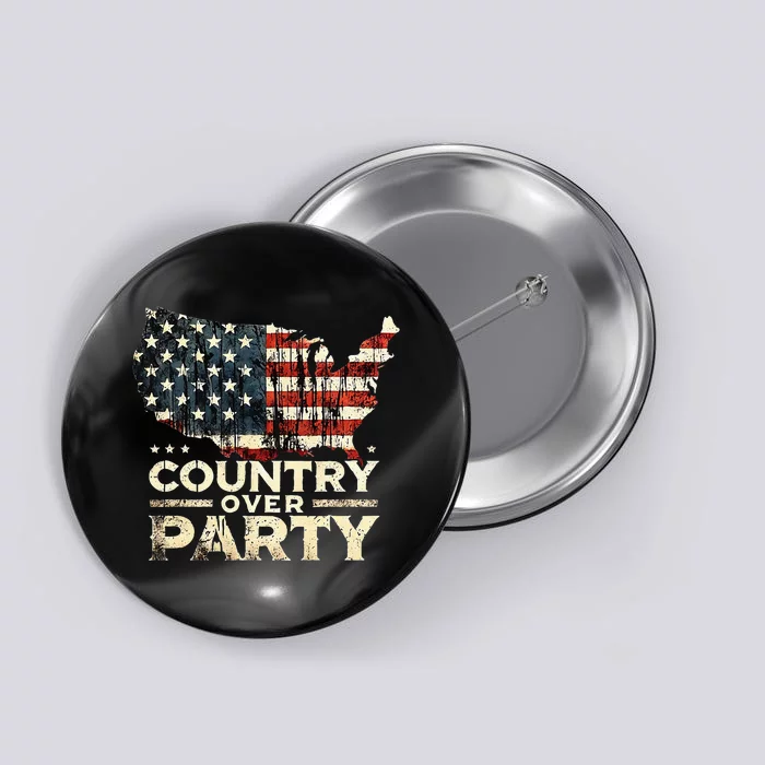 Country Over Party Democracy Matters Button