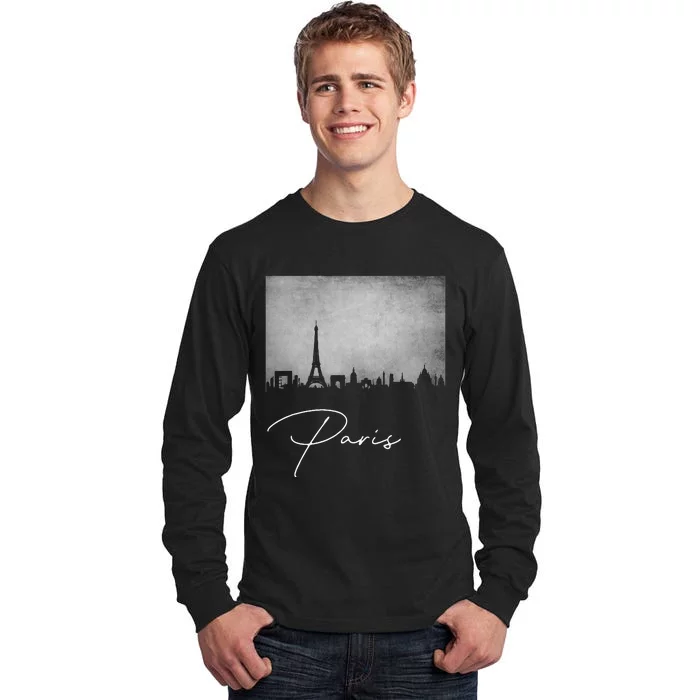 City Of Paris France Tall Long Sleeve T-Shirt