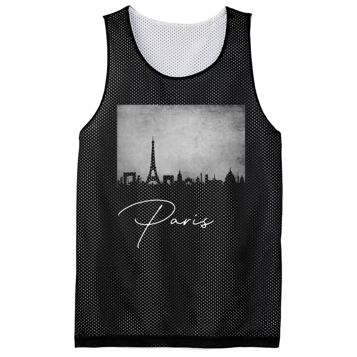 City Of Paris France Mesh Reversible Basketball Jersey Tank