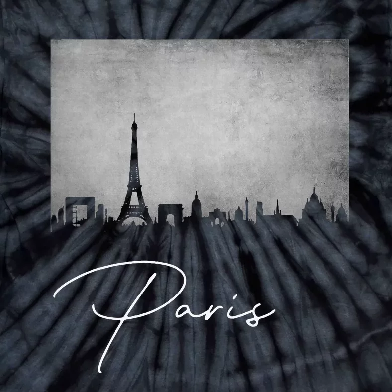 City Of Paris France Tie-Dye T-Shirt