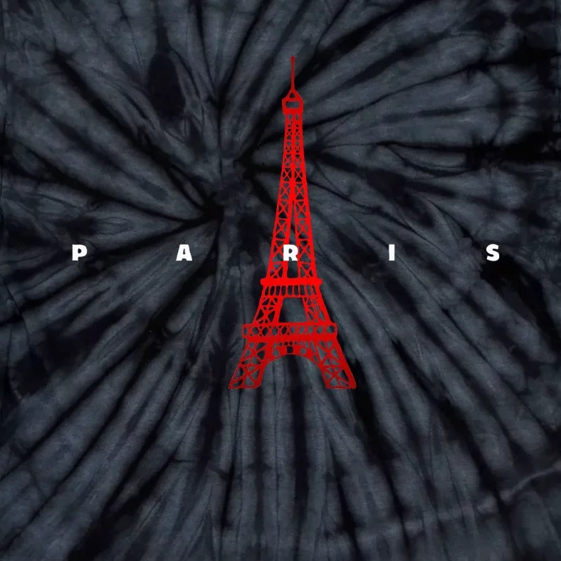 City Of Paris France Tie-Dye T-Shirt