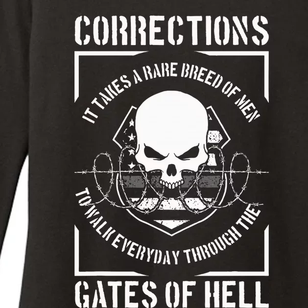 Correctional Officer Proud Corrections Officer Womens CVC Long Sleeve Shirt