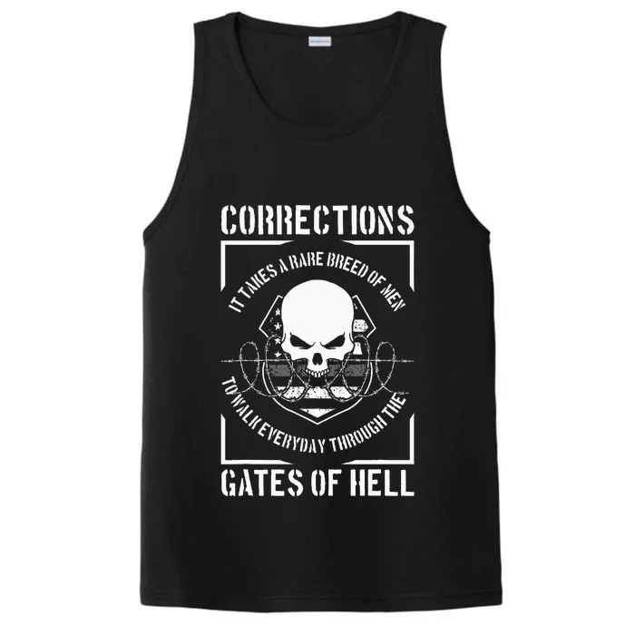 Correctional Officer Proud Corrections Officer Performance Tank