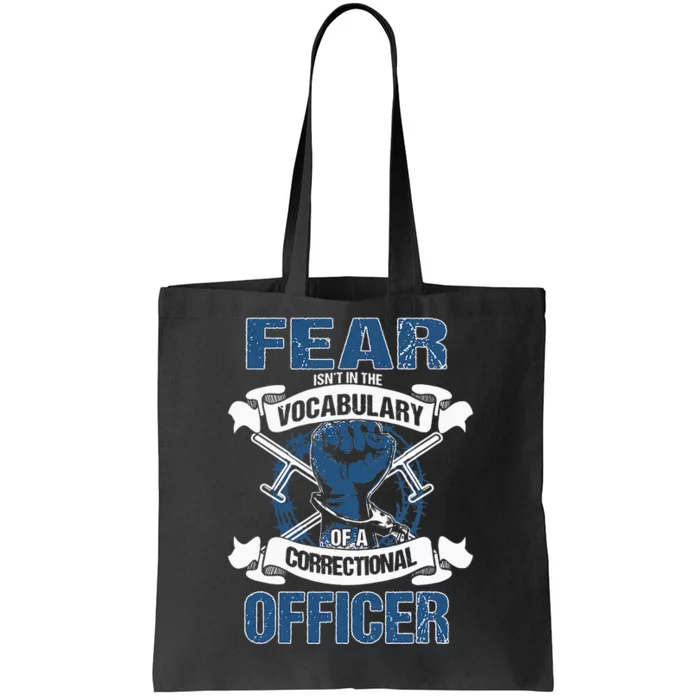 Correctional Officer Prison Corrections Police Jailor Tote Bag