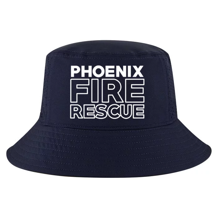 City Of Phoenix Fire Rescue Arizona Firefighter Gift Cool Comfort Performance Bucket Hat