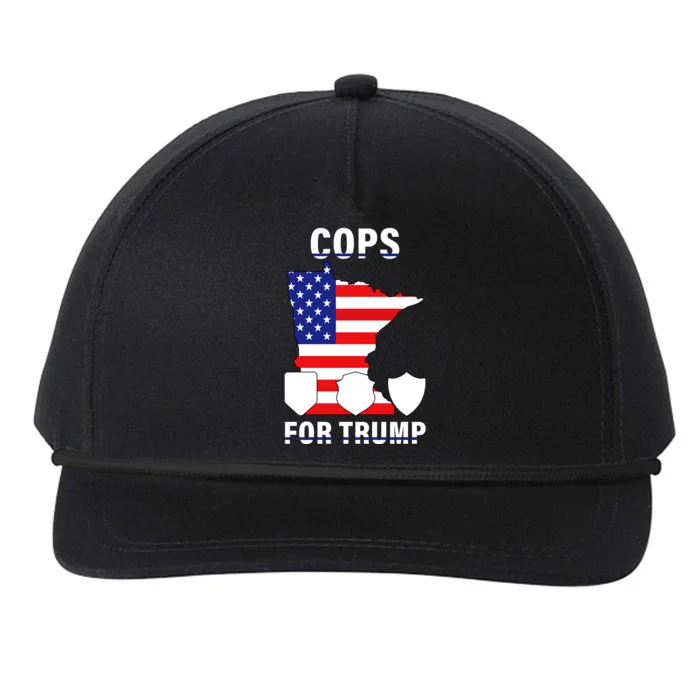 Cops For Trump Snapback Five-Panel Rope Hat