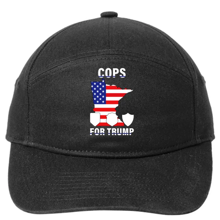 Cops For Trump 7-Panel Snapback Hat