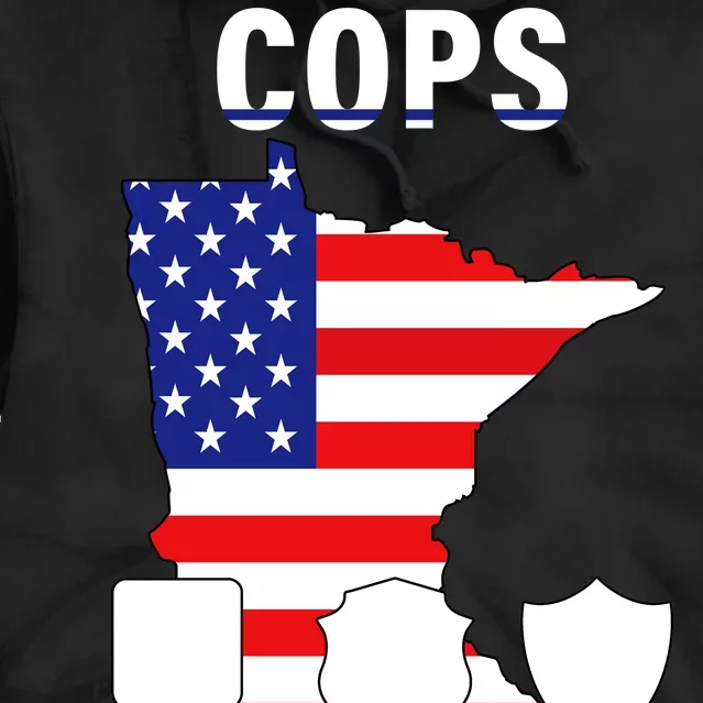 Cops For Trump Tie Dye Hoodie