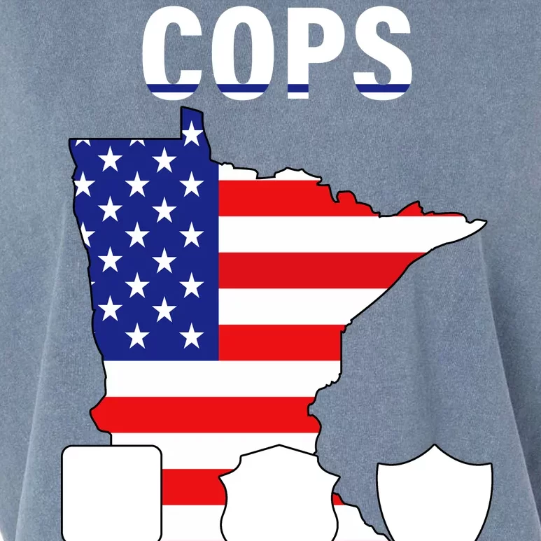 Cops For Trump Garment-Dyed Women's Muscle Tee