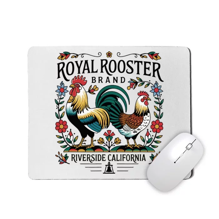 City Of Riverside California Royal Rooster Brand Mousepad