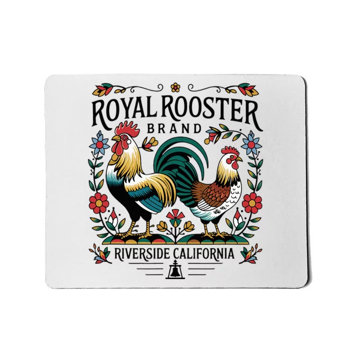 City Of Riverside California Royal Rooster Brand Mousepad