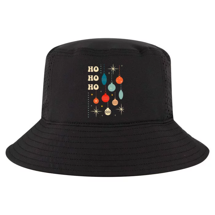 Christmas Ornaments Retro Winter Holiday Seasonal Cool Comfort Performance Bucket Hat