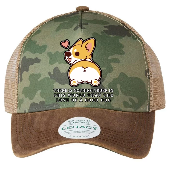 Corgi Butt Love A Dog Legacy Tie Dye Trucker Hat