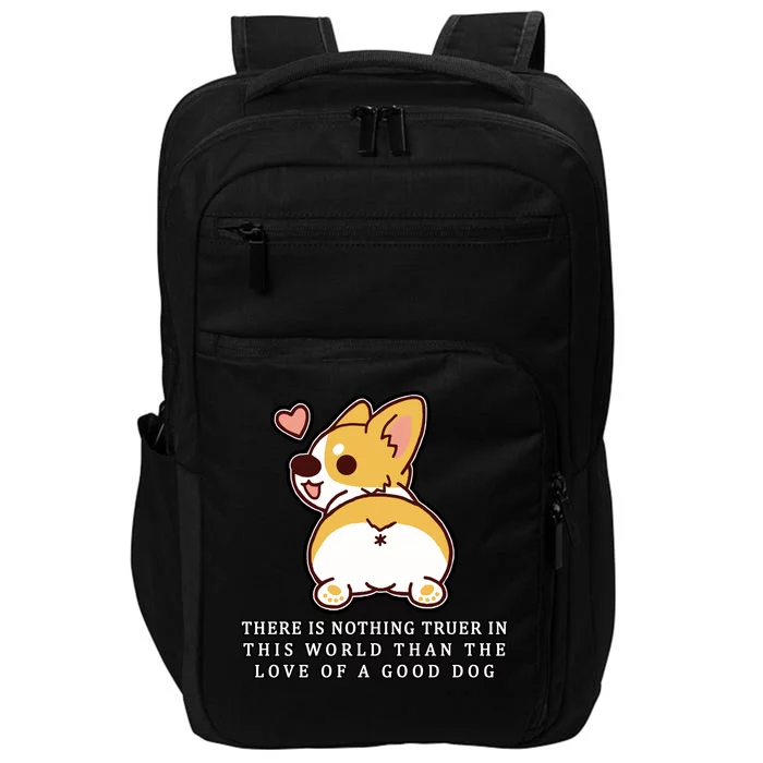 Corgi Butt Love A Dog Impact Tech Backpack