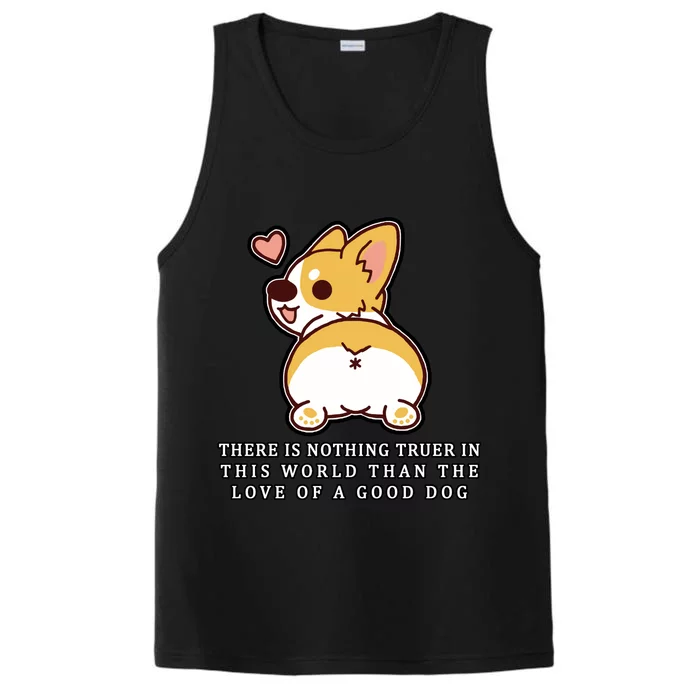 Corgi Butt Love A Dog Performance Tank