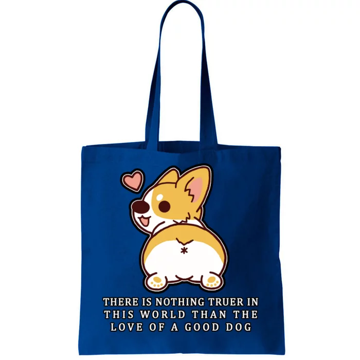 Corgi Butt Love A Dog Tote Bag