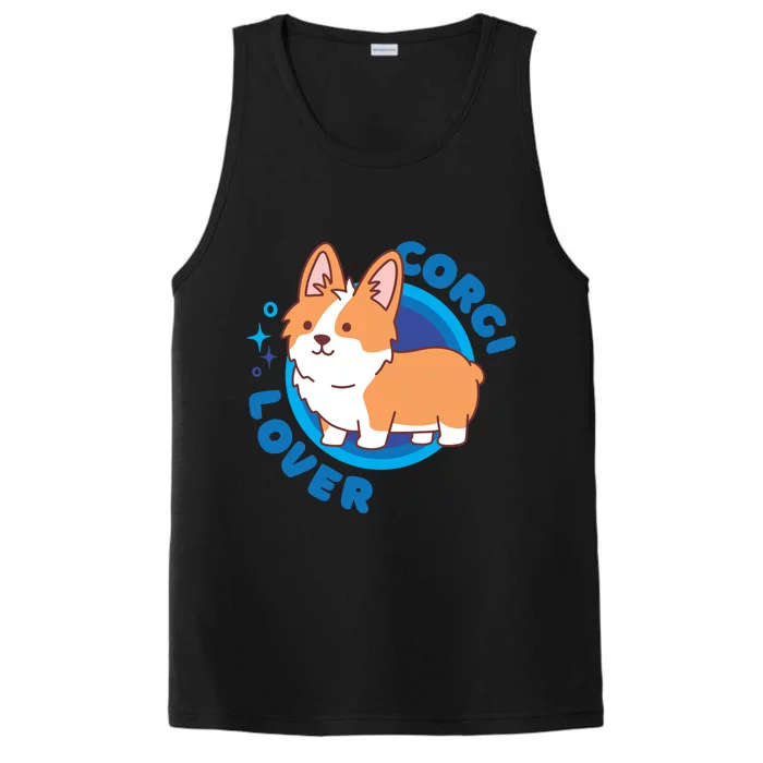 Corgi Lover Performance Tank