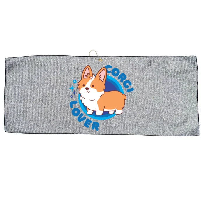 Corgi Lover Large Microfiber Waffle Golf Towel