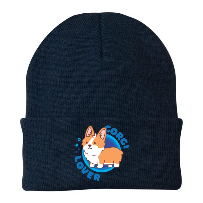 Corgi Lover Knit Cap Winter Beanie