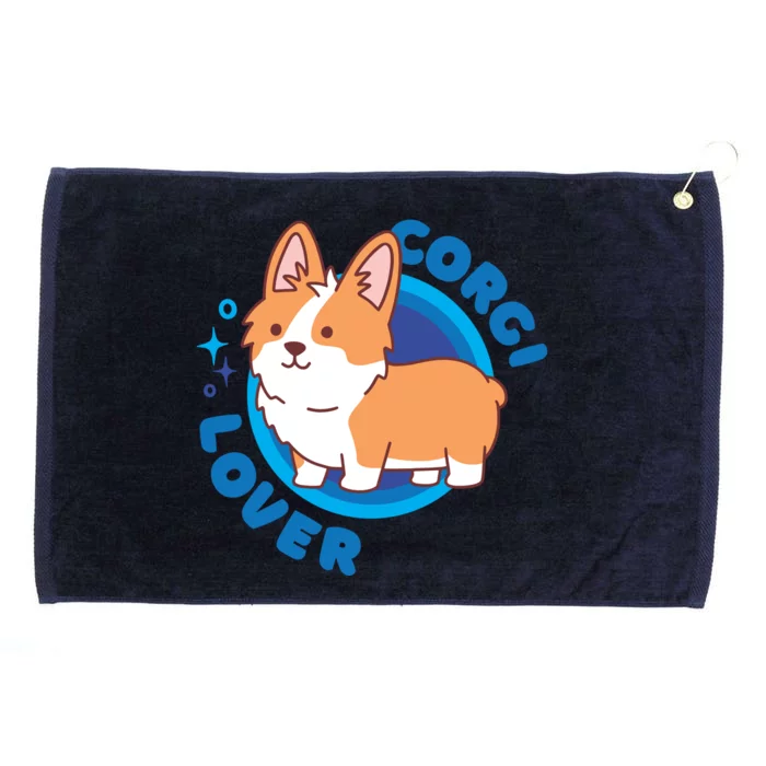 Corgi Lover Grommeted Golf Towel