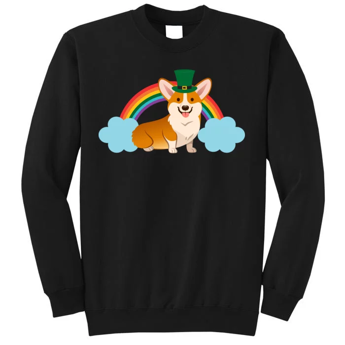 Corgi St. Patrick's Day Rainbow Sweatshirt