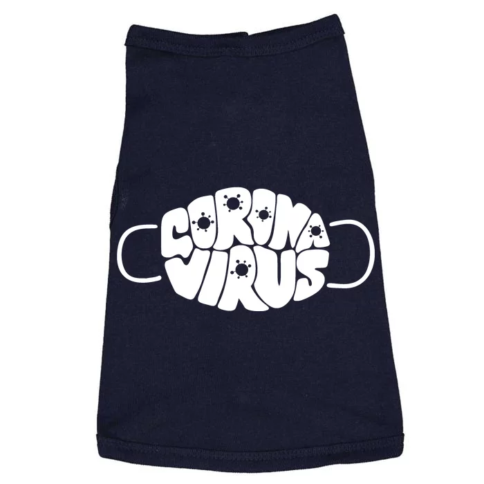 Corona Virus Face Mask Doggie Tank