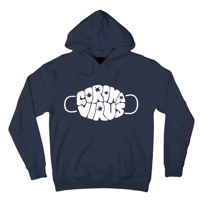 Corona Virus Face Mask Tall Hoodie