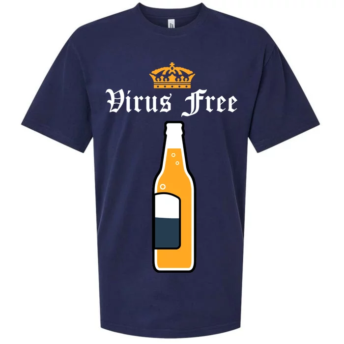 Corona Virus Free Sueded Cloud Jersey T-Shirt