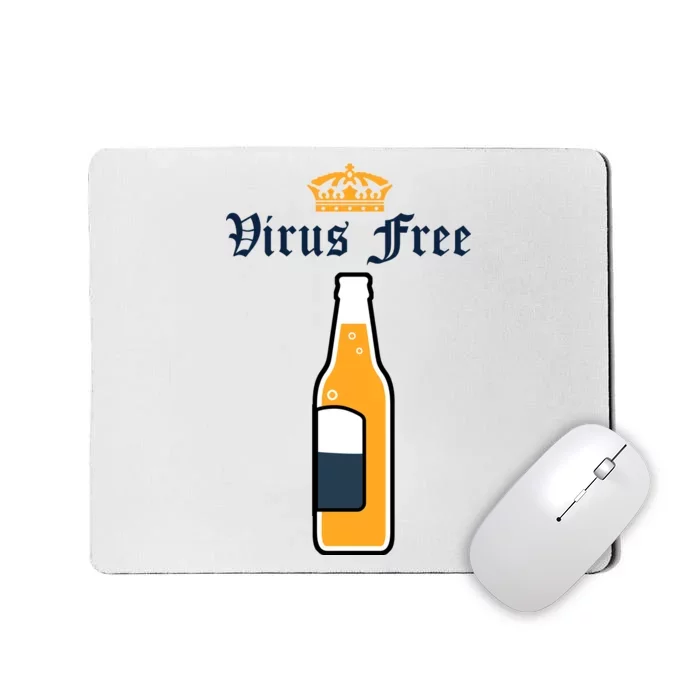 Corona Virus Free Mousepad