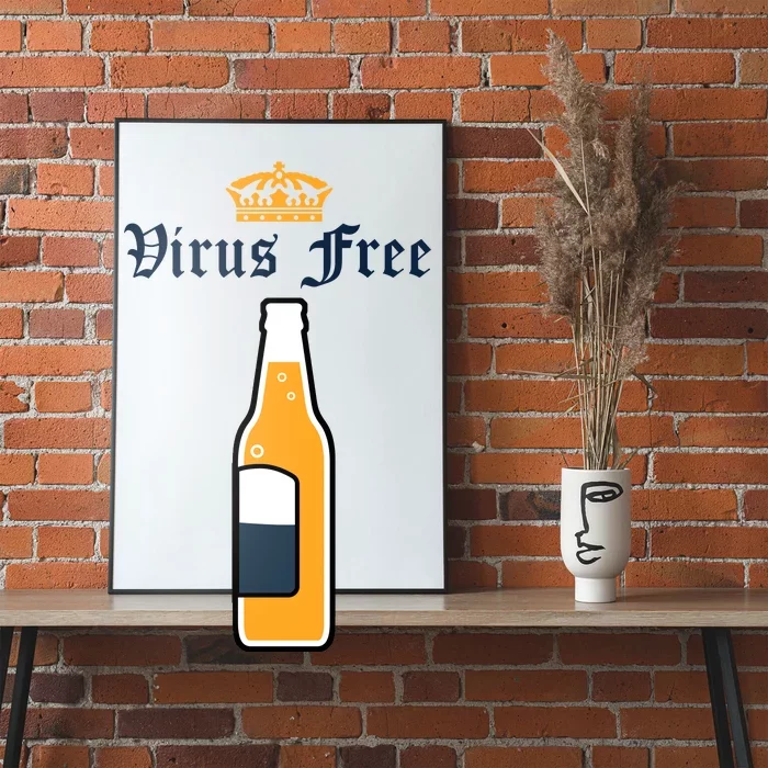 Corona Virus Free Poster