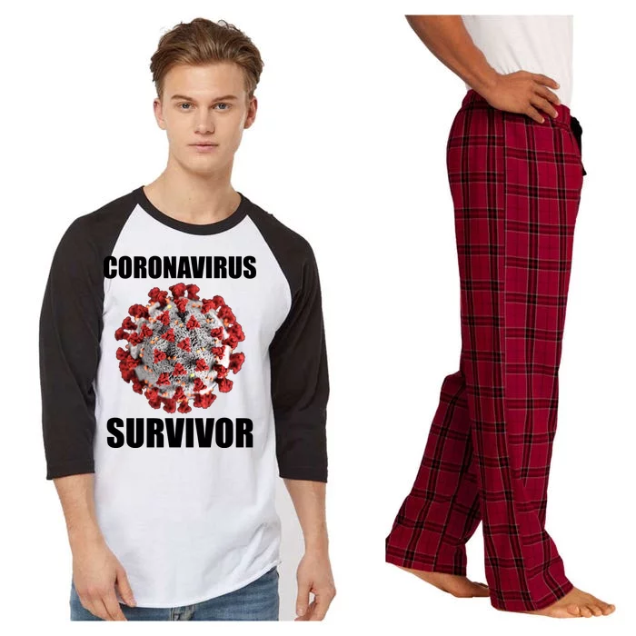 Coronapocalpse Survivor Raglan Sleeve Pajama Set