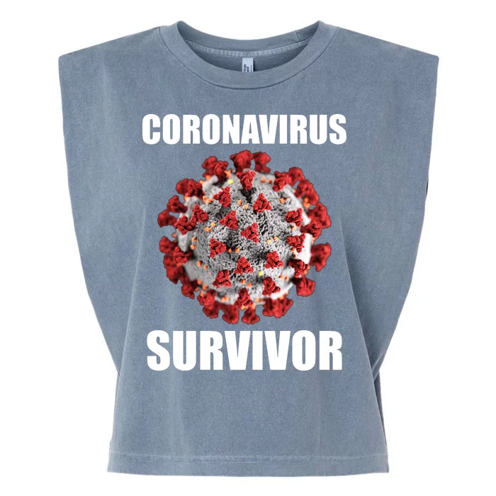 Coronapocalpse Survivor Garment-Dyed Women's Muscle Tee