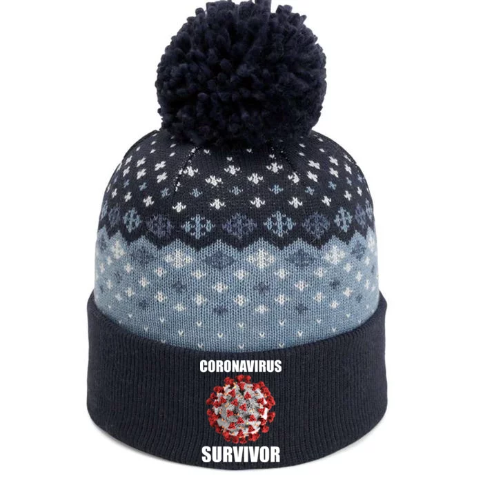 Coronapocalpse Survivor The Baniff Cuffed Pom Beanie