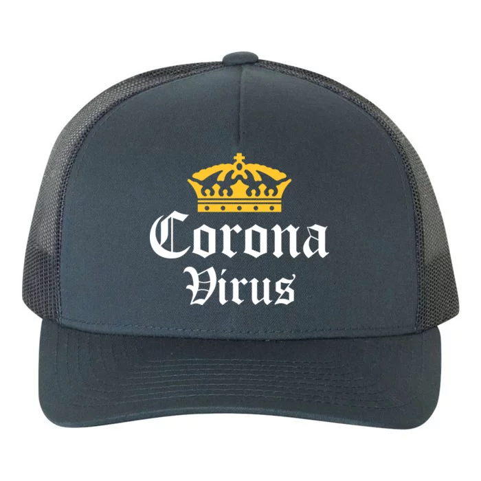 CoronaVirus Crown Logo Yupoong Adult 5-Panel Trucker Hat