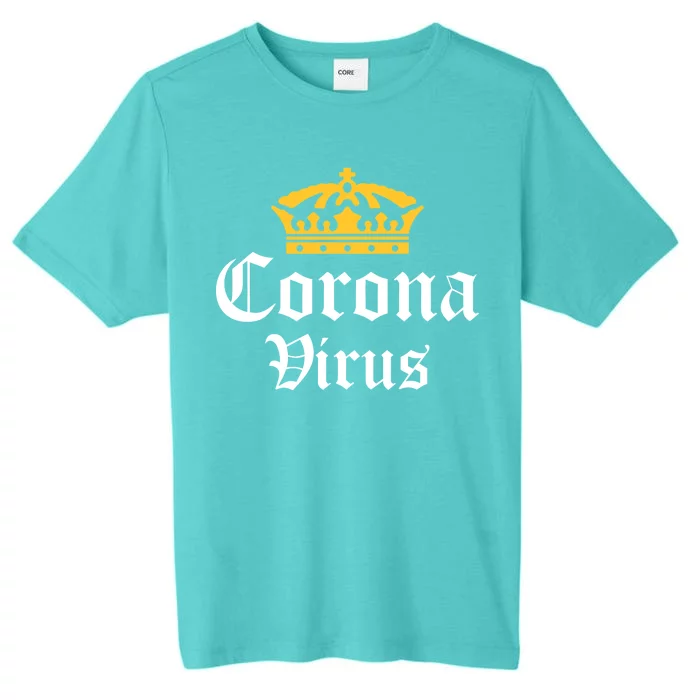 CoronaVirus Crown Logo ChromaSoft Performance T-Shirt