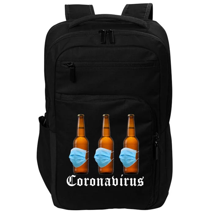 Coronavirus Funny Beer Doctor Impact Tech Backpack