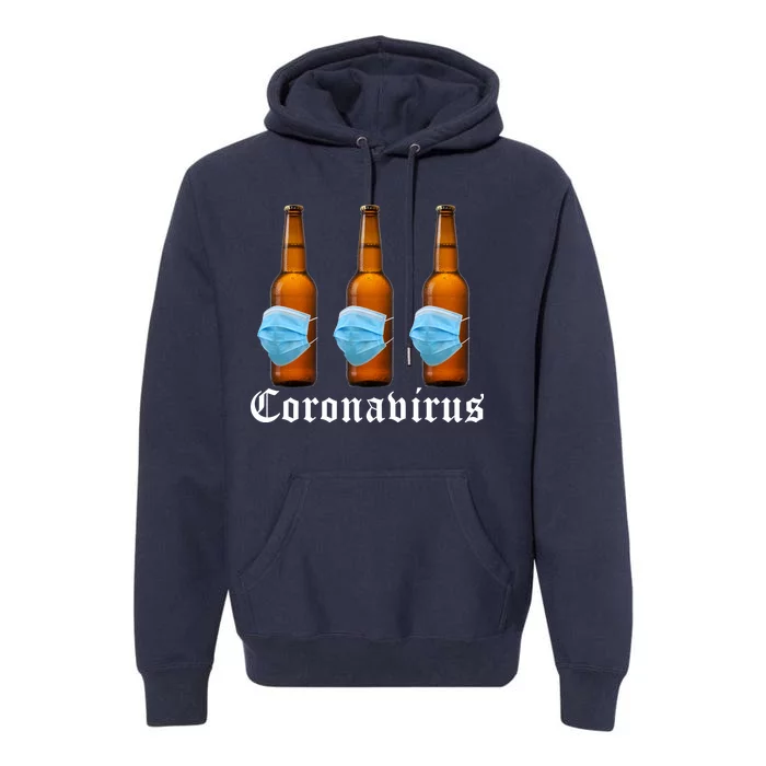 Coronavirus Funny Beer Doctor Premium Hoodie