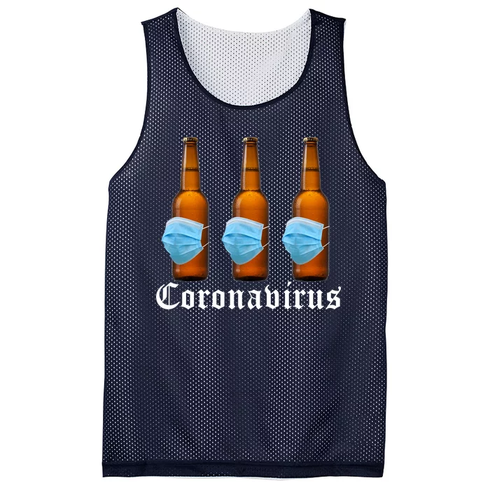 Coronavirus Funny Beer Doctor Mesh Reversible Basketball Jersey Tank